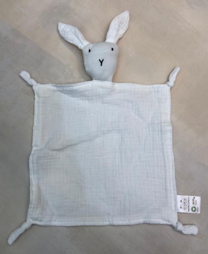 有機棉兔子安撫巾