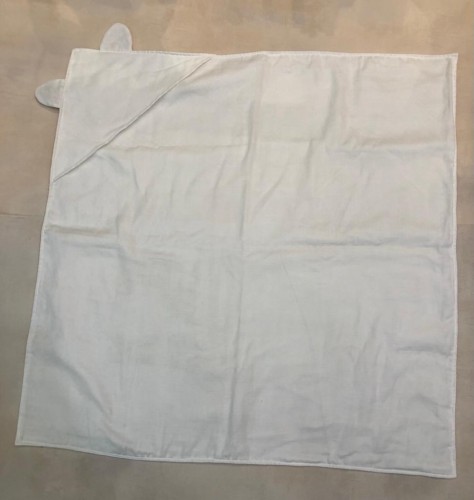 六層有機棉連帽浴巾